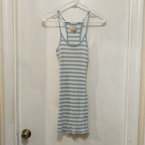 A&F Striped Tank ☀️5/$15!🌴 Blue White S !